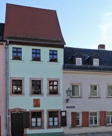 Das Karl-May-Geburtshaus noch ohne Anbau. 
