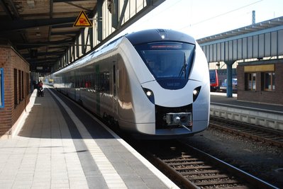Neuer Alstom-Zug vom Typ "Coradia Continental".