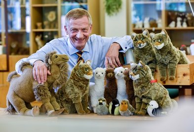 Helmut Schache ist Unternehmenssprecher der Kösener Spielzeugmanufaktur.