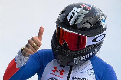Kaillie Humphries gewann sowohl im Zweier als auch mit dem Monobob. Die Amerikanerin liebt die schwere Bahn im Erzgebirge.