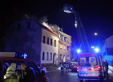 Auch der Rettungsdienst war vor Ort.