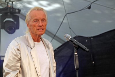 Bühnenpräsenz und geschmeidige Stimme: Christian Anders war der Stargast beim Stadt- und Haldenfest.
