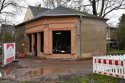 Die Orangerie von Schloss Ringethal wird zum Begegnungsort umgebaut.