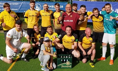 Erstmals gewannen die Fans von Dynamo Dresden das traditionelle Bundesliga-Fanturnier des 1. FC Wacker.