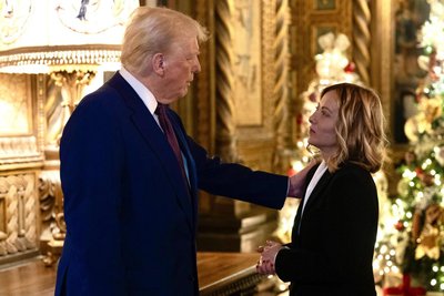 US-Präsident Donald Trump empfing Italiens Regierungschefin Giorgia Meloni zu Jahresbeginn. Die Italienerin steht dem Amerikaner ideologisch nahe.