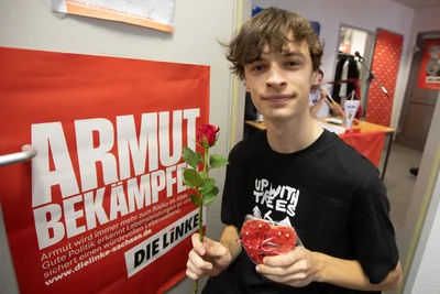 Simon Zwintzscher aus Netzschkau tritt für die Linken als Wahlkreiskandidat im Vogtland an.