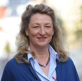 Andrea Gerlach, Parteilose Kandidatin für die Wahl zum Freiberger Oberbürgermeister 2015