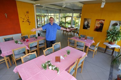 Erik Bergmann ist Chef der Kranken- und Pflegedienst GmbH in Lugau.