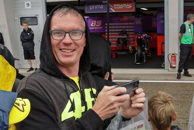 Mike Jäde wartet vergeblich auf Jorge Martin.