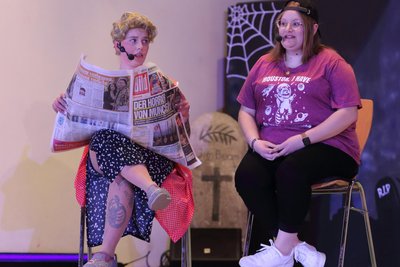 Die Kammloipenkasper sind die neue Sketchgruppe in Johanngeorgenstadt.