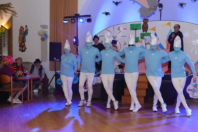 Die Auftritte des Männerballetts – hier im Jahr 2024 – gehören zu den Höhepunkten im ACK-Programm.
