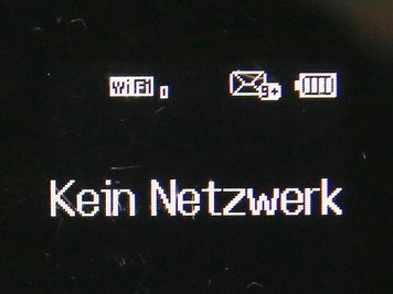 "Kein Netzwerk": Ein mobiler LTE-Router der Telekom ist - wie 900 000 weitere Geräte - zeitweise nicht erreichbar.
