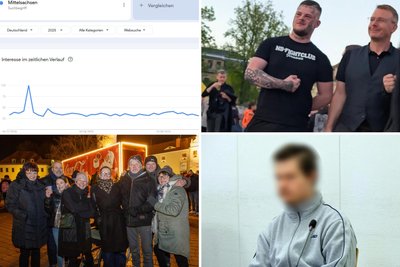 2025 in den Google-Trends: ein Neonazi-Foto, der Coca-Cola-Truck und ein Messerangriff in Rochlitz.
