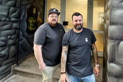 Steve Beyer (r.) und Sven Hannig haben das Label Aurp gegründet.