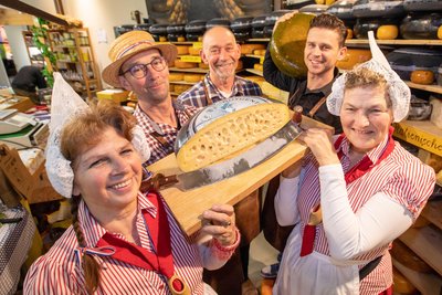 Mit Käsespezialitäten sind auch in diesem Jahr wieder die Holländer dabei. Für den Europäischen Bauernmarkt haben sie eine Sonderedition kreiert.