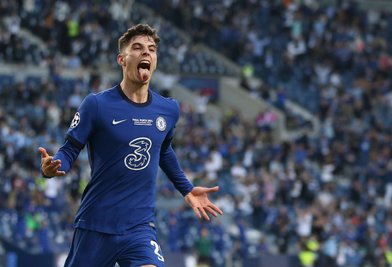 Damals für Chelsea: Schon 2021 jubelte Kai Havertz im Finale der Champions League. (Archivbild)