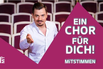Pawel Serafin lädt zum MiTStimmen ein.