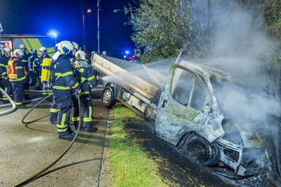 Fahrzeugbrände ist nur eine der zahlreichen Aufgaben für die Auerbacher Feuerwehr.
