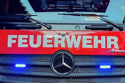 Beim Bettbrand im Landeskrankenhaus war die Feuerwehr alarmiert. Da das Feuer aber vom Team der Klinik schnell gelöscht wurde, kamen die Brandschützer nicht zum Einsatz. 