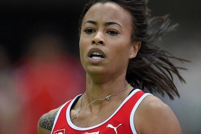 Tatjana Pinto glänzte mit einer Weltklassezeit über 60 Meter.