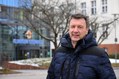 Der Chemnitzer Kai Schmidt hat innerhalb von vier Jahren fünf Operationen überstanden.
