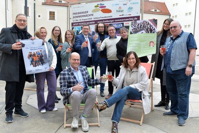 Die Vorstellung des Programms zu den Freiberger Sommernächten zeigte die Vielfalt der Events.