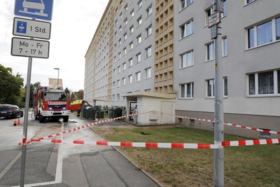Zu einem Wasserrohrbruch ist es am Samstagmorgen an der Carl-von Ossietzky-Straße in Chemnitz gekommen.