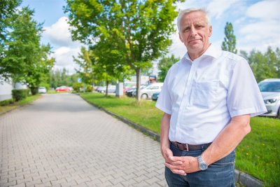 CDU-Stadtrat Thomas Colditz blickt mit Sorge auf die jüngsten Wirtschaftsnachrichten aus der Stadt Aue-Bad Schlema.