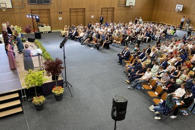 Ort großer Emotionen, ob im Sport oder in der Schule - die Lengenfelder Schulturnhalle.