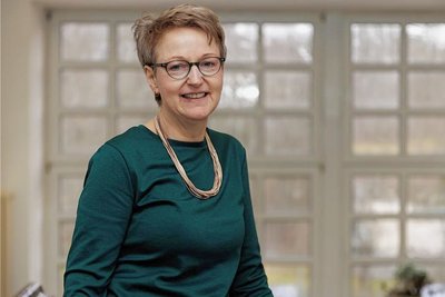 Annette Ficker kandidiert für die Wählervereinigung "Gemeinsam für die Stadt Elterlein". 