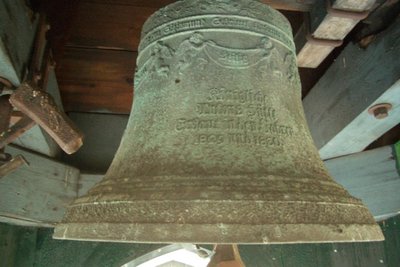 Die Glocke der Antonshütte in Antonsthal soll zum Glockentag am Freitagabend geläutet werden.