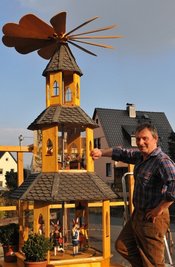 Osterhasenpyramide 