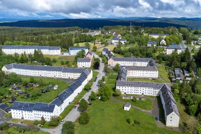 Johanngeorgenstadt - hier ein Blick auf die Neustadt - hat nur noch 3600 Einwohner.