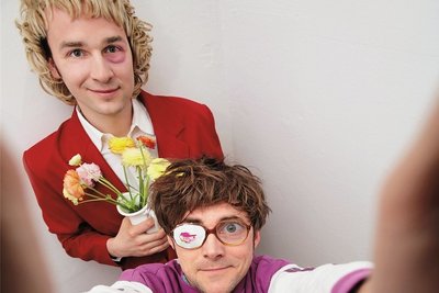 Die neuen "Zärtlichkeiten mit Freunden": Stefan Schramm alias Ines Fleiwa und Christoph Walther als Rico Rohs. 