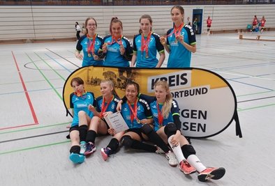 Die Volleyballturniere wurden in der Freiberger Heubnerhalle ausgetragen. Zusammengerechnet in allen Altersklassen nahmen 15 Mannschaften daran teil, darunter auch Mädchen aus Brand-Erbisdorf. 