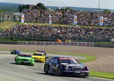 DTM 2002 auf dem Sachsenring: Damals waren 59.000 Zuschauer vor Ort.