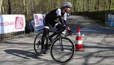 Robert Petzold aus Dresden hat das "Everesting" am Samstag gewonnen. Demnächst klettert er das Stilfser Joch hinauf. 