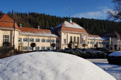 Eines der Aushängeschilder von Bad Elster ist das Albert-Bad. Hinter der historischen Fassade steckt enorm viel Technik.