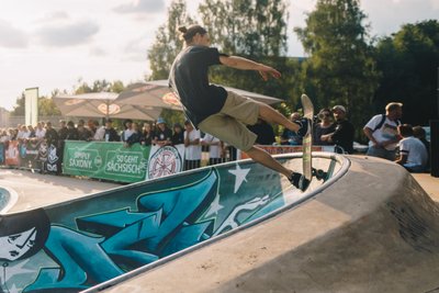 Der Skaterwettbewerb „Bring Da Truckaz“ kehrt in den Konkordiapark zurück.