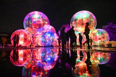Das Lichtfest „Light our Vision“ erstrahlt in diesem Jahr vier Tage.