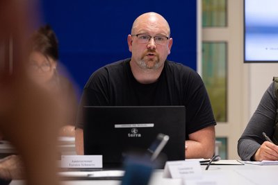 Bad Brambachs Amtsverweser Torsten Schnurre lotet Chancen für Fördergebiete aus.