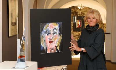 Isolde Roßner bestreitet die letzte Ausstellung 2021 in der Kleinen Galerie.