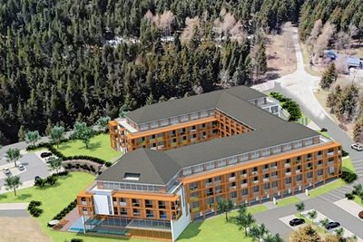 So könnte die geplante Kurklinik am Fichtelberg einmal aussehen. 