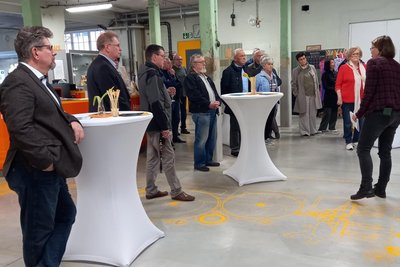 Träger der David-Friedrich-Oehler-Medaille erlebten die Ausstellung bei einem Extra-Termin.