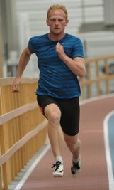 Jörg Möckel - Martin Keller beim Sprinttraining im Sportforum.