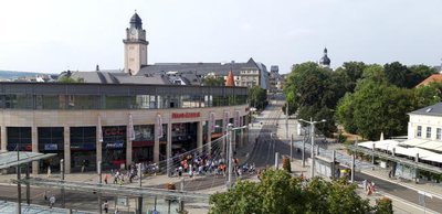 Die Stadt-Galerie in Plauen: Dort eröffnet Ende März eine TK Maxx-Filiale. 