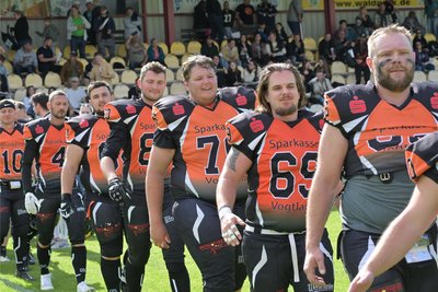 Die Vogtland Rebels haben sich gegen die Saalfeld Titans klar durchgesetzt.