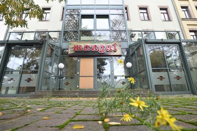 Das türkische Restaurant Mangal an der Straße der Nationen brannte in der Nacht auf den 18. Oktober 2018 aus. 