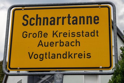 Schnarrtanne ist seit 30 Jahren ein Ortsteil von Auerbach.