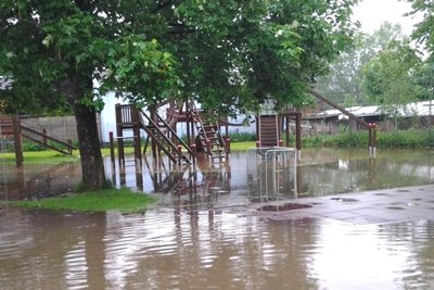 Das Vereinsgelände war in der Vergangenheit auch vom Hochwasser betroffen.